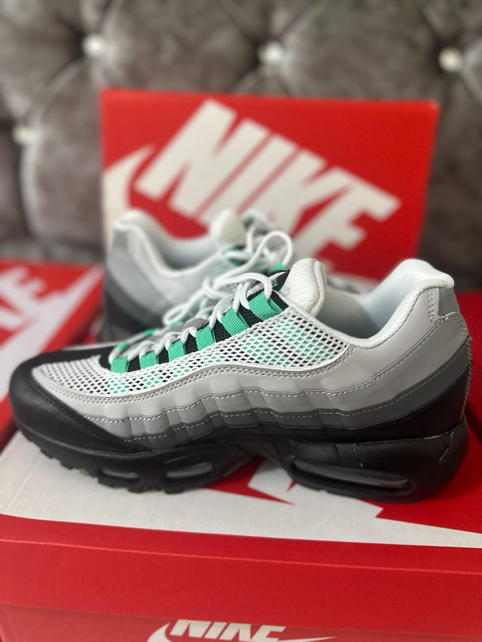 Nike Air Max 95 Green Mens Trainers UK Reps AAA Quality