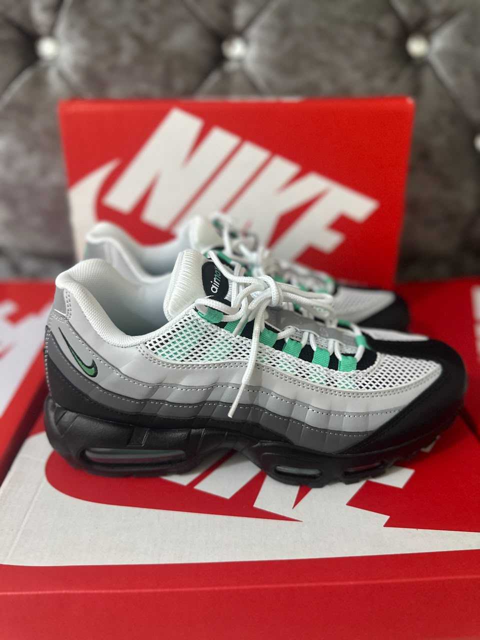 Nike Air Max 95 Green Mens Trainers UK Reps AAA Quality