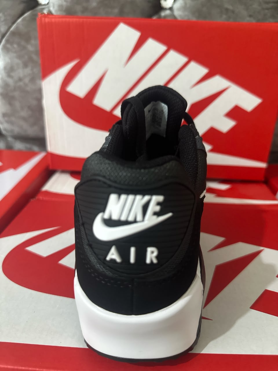 Nike Air Max 90 "Anthracite/Black" Mens Trainers UK Reps AAA Quality