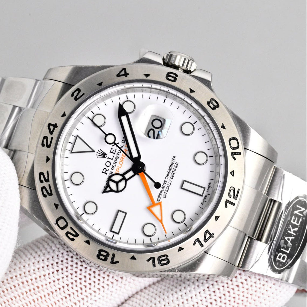 Rolex Explorer II White Dial Men Watch UK Reps Super-Clone Quality