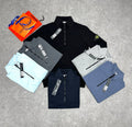Stone Island Regular-fit Cotton Half-Zip Sweatshirts Mens Logo Patch in Multiple Colors UK Reps AAA Quality