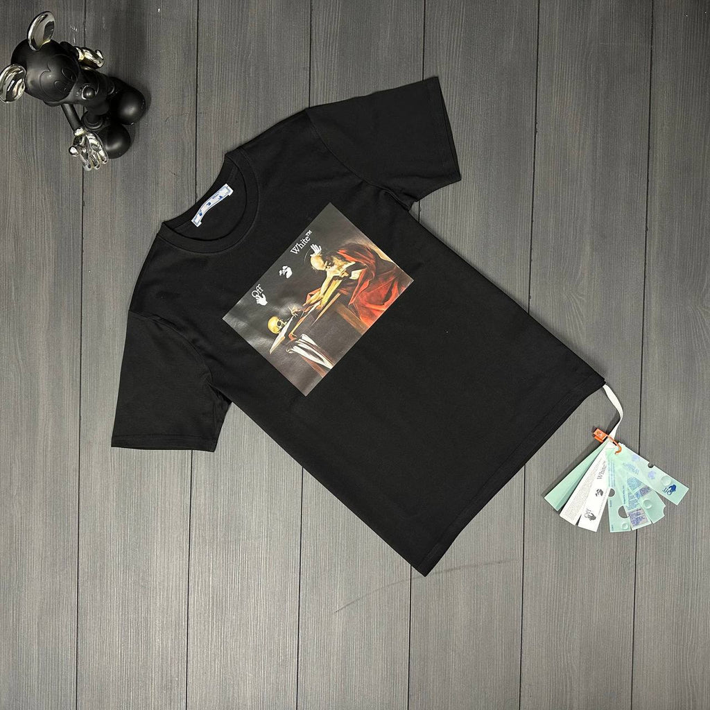 Off-White Caravaggio Saint T-Shirt in 2 Colors UK Reps AAA Quality