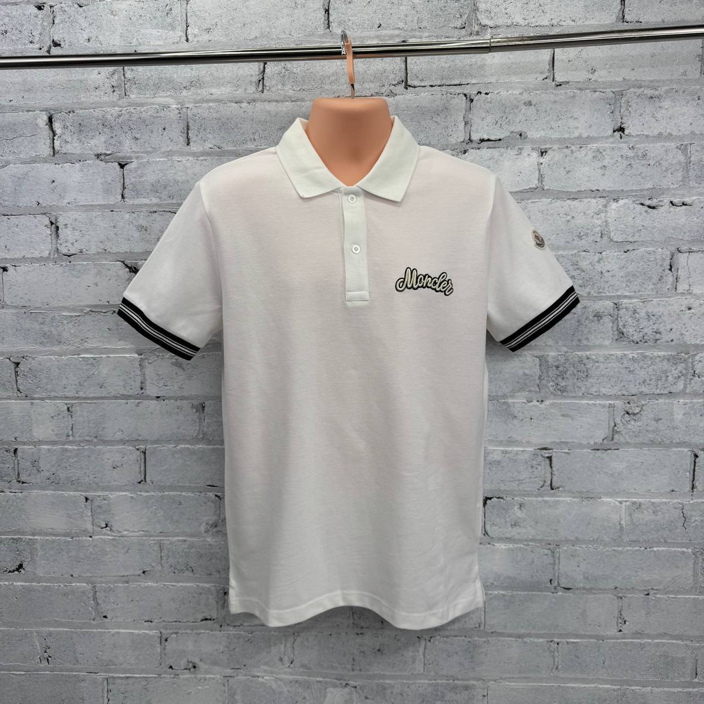 Moncler Men's Replica Black Polo Shirt Sale UK