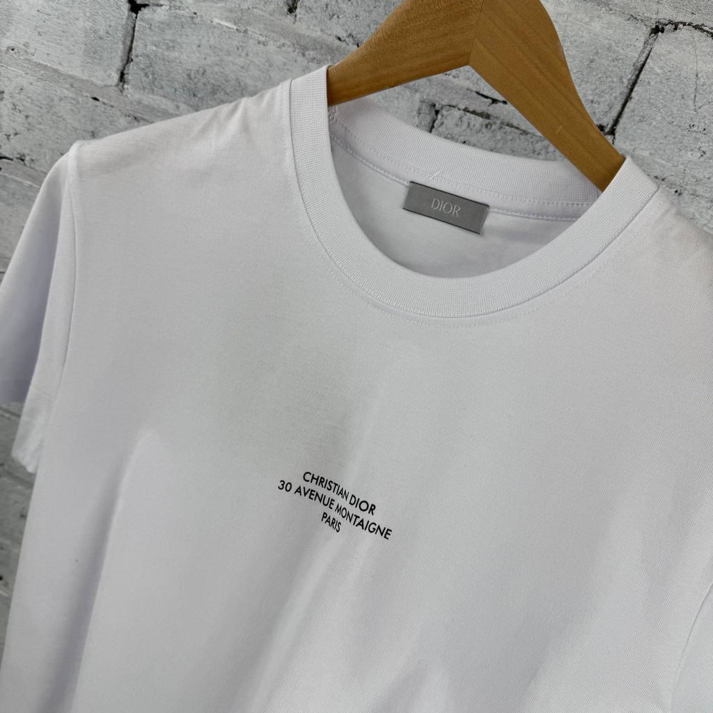 Christian Dior Replica Short Sleeve Montaigne T-Shirt For MEN Sale UK DIOR TEES AAA Quality