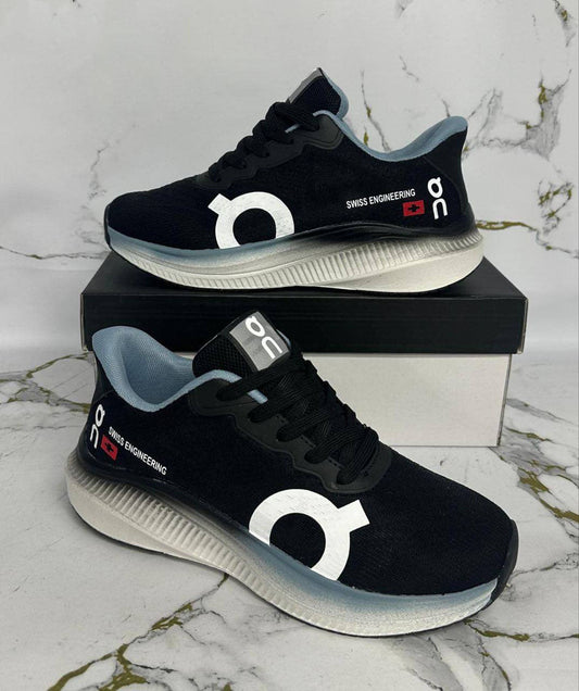 On Cloudboom Black Strike Trainers Womens Best Sale AAA Quality UK Reps
