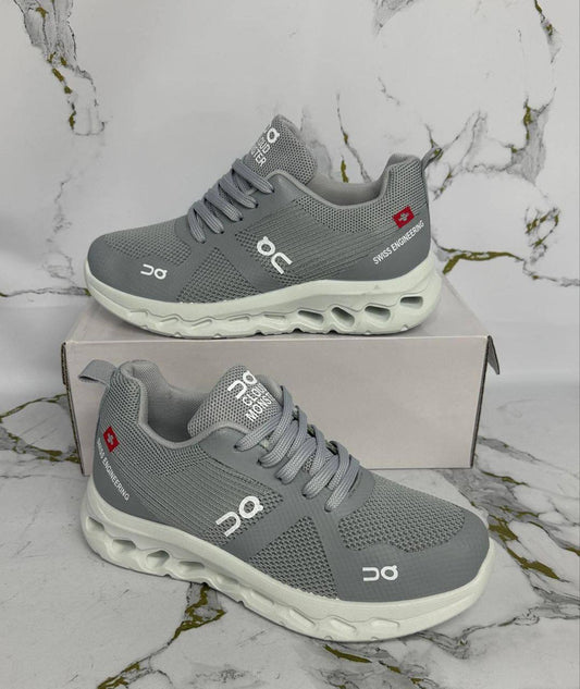 On Running Cloudrunner 2 Grey Trainers Womens Best Sale AAA Quality UK Reps