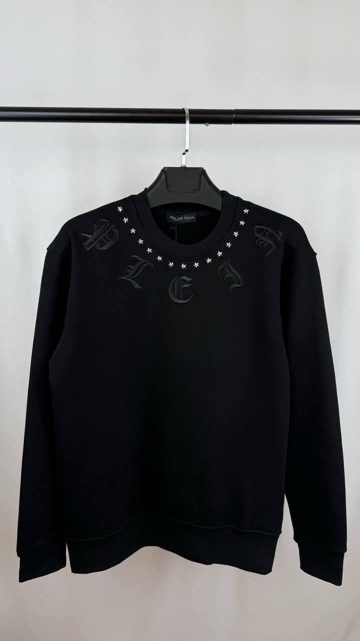 Philipp Plein Gothic Plein Jumpers Mens in 2 Colors Best Sale UK Reps AAA Quality