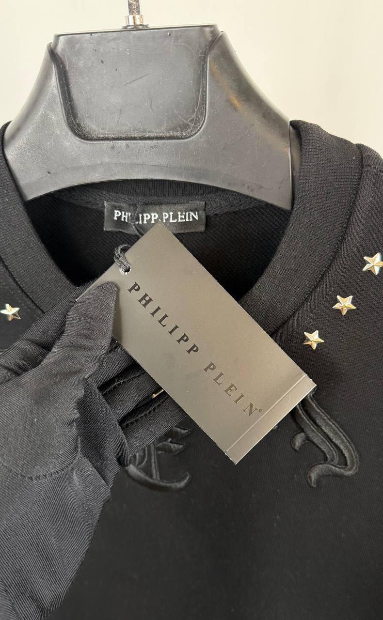 Philipp Plein Gothic Plein Jumpers Mens in 2 Colors Best Sale UK Reps AAA Quality