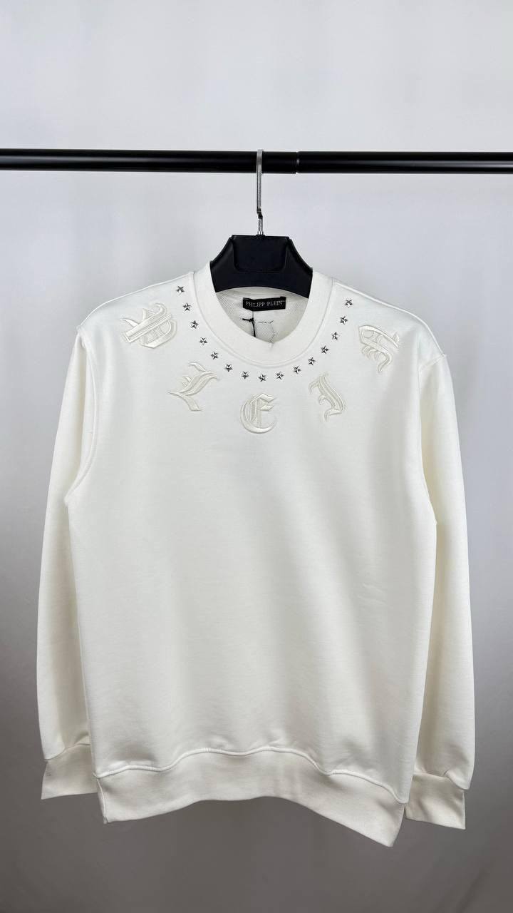Philipp Plein Gothic Plein Jumpers Mens in 2 Colors Best Sale UK Reps AAA Quality