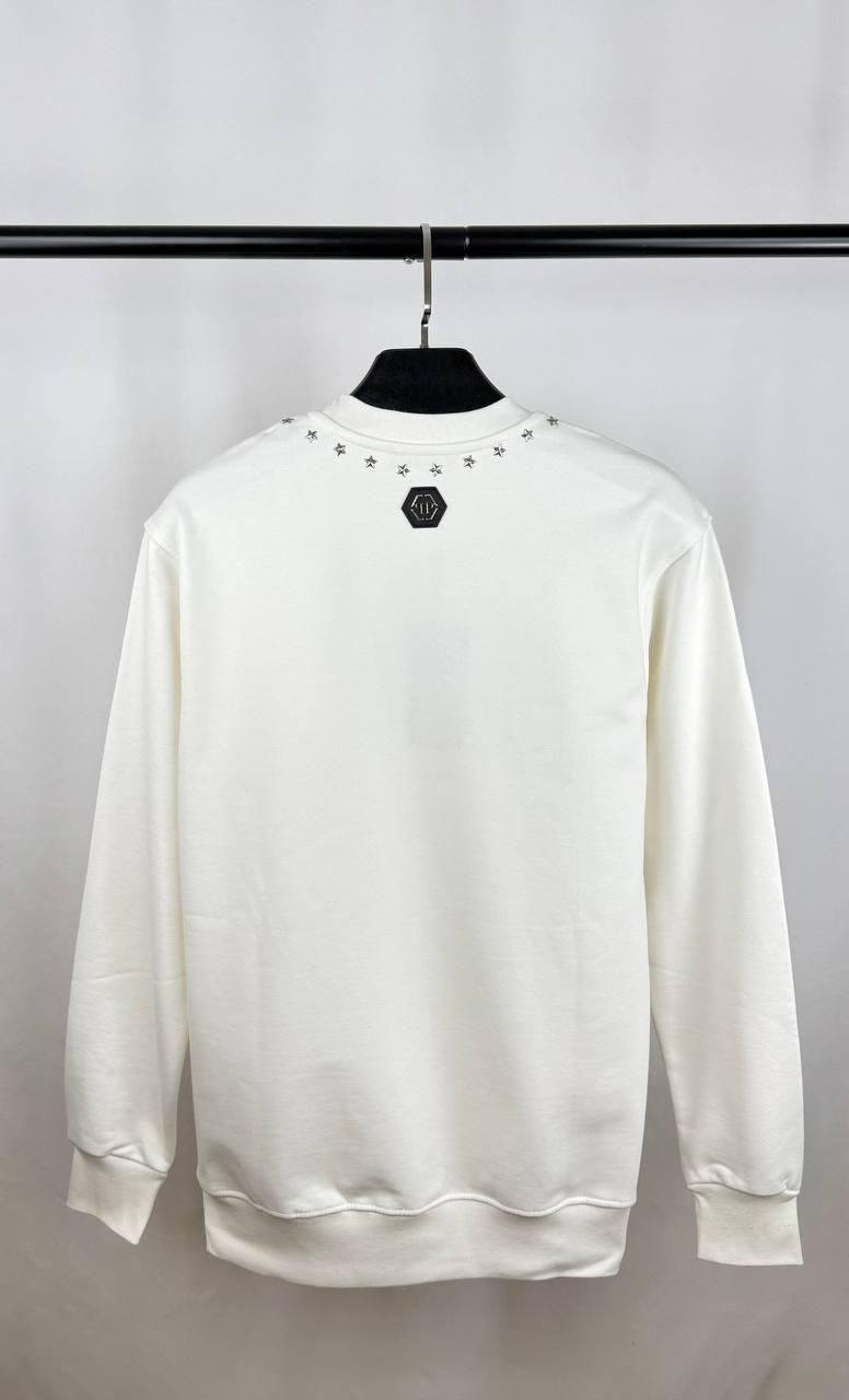 Philipp Plein Gothic Plein Jumpers Mens in 2 Colors Best Sale UK Reps AAA Quality