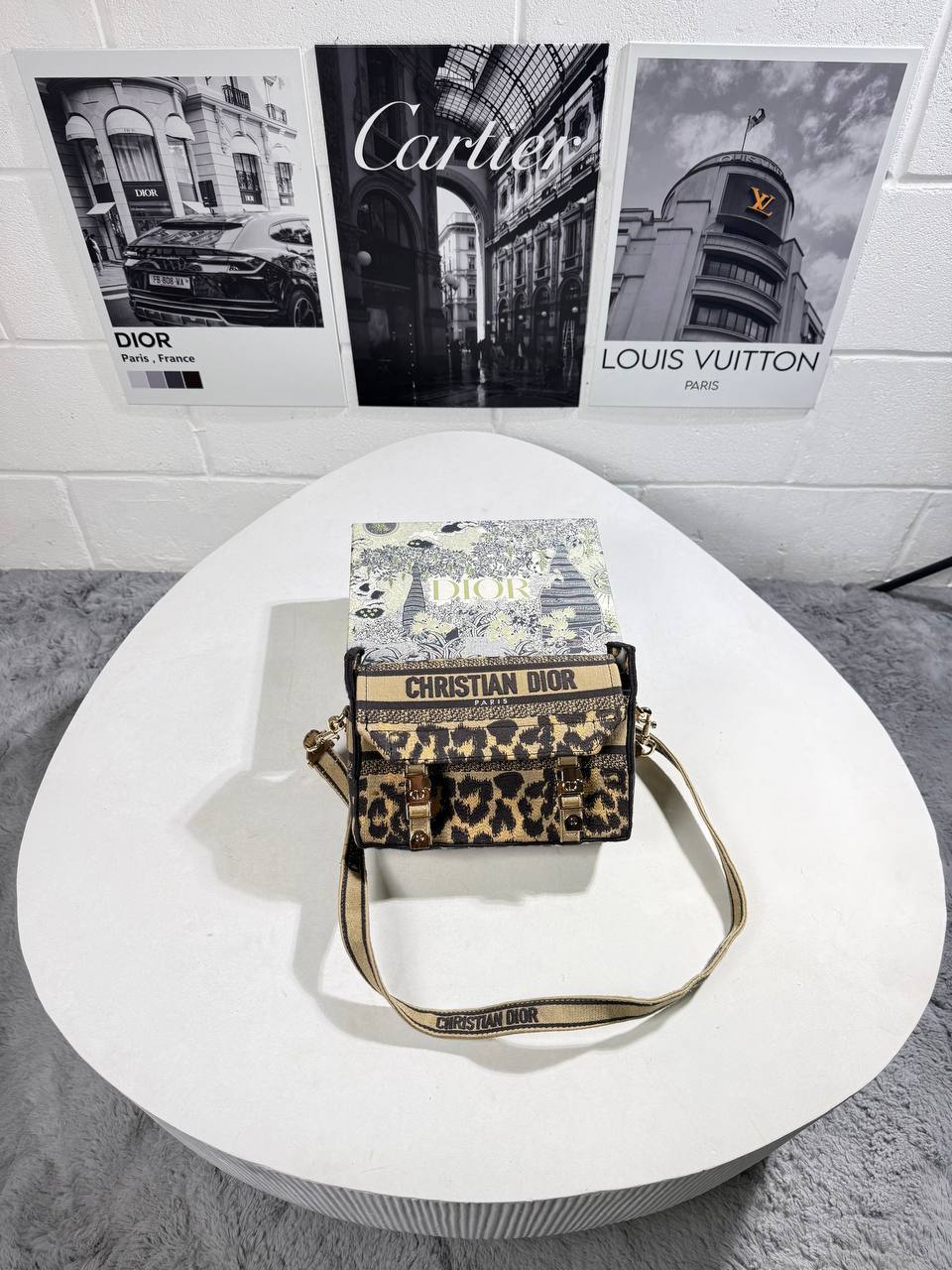 Christian Dior Oblique Jacquard Bag Womens UK Reps AAA Quality