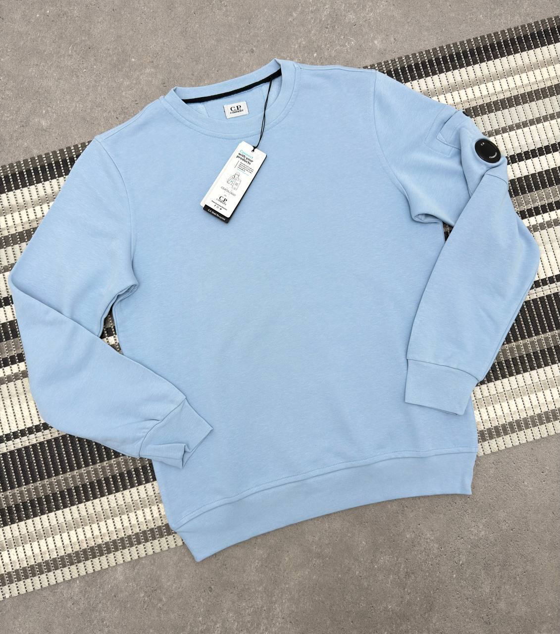 C.P. Company Diagonal Raised Cotton Lens Sweatshirt Mens in Multiple Colors Best Sale UK Reps AAA Quality