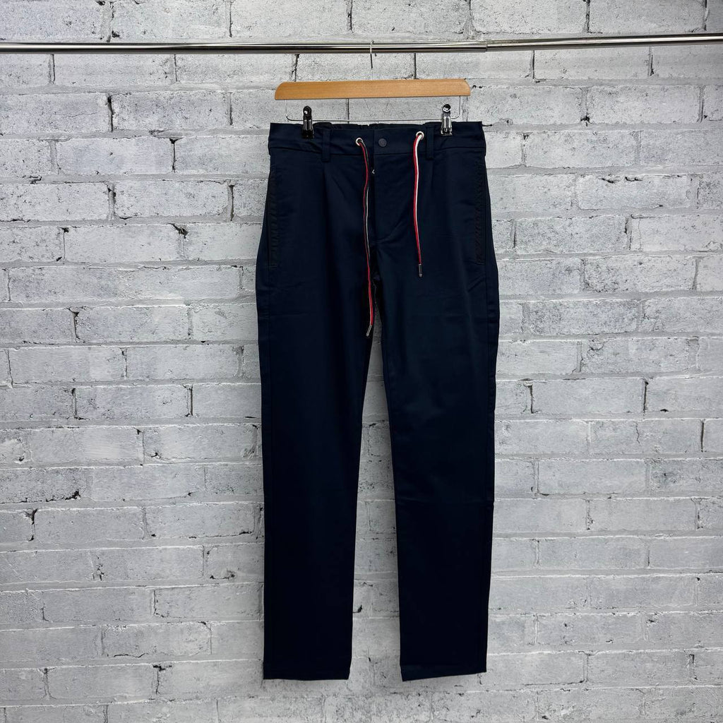 Moncler Drawstring-waist Straight-leg Mens Pants Casual Wear in 2 Colors UK Reps AAA Quality
