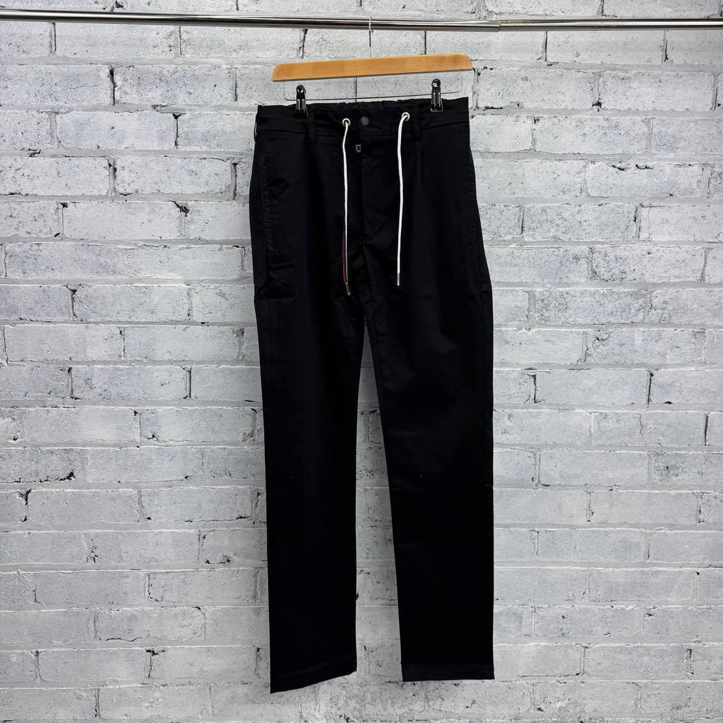 Moncler Drawstring-waist Straight-leg Mens Pants Casual Wear in 2 Colors UK Reps AAA Quality