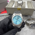 Audemars Piguet Royal Oak Light Blue Dial Men's Watch Fashion UK Reps Fakes Best Sale