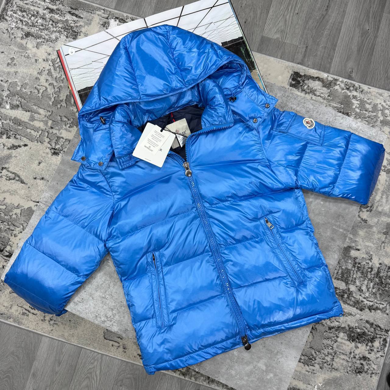 Moncler Maya Hooded Short Down Jacket Mens in Multiple Colors UK Reps AAA Quality