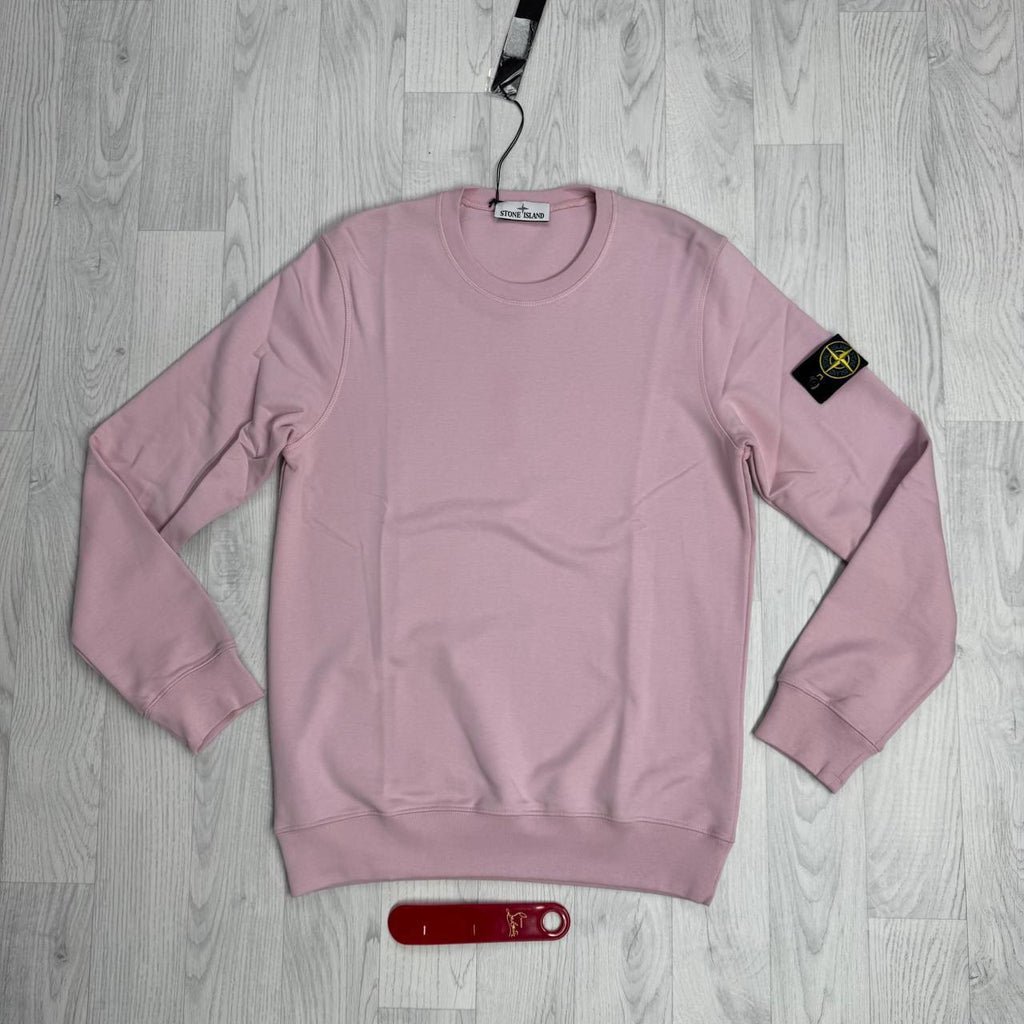 Stone Island Badge Sleeve Heavyweight Sweatshirt Crewneck Mens in Multiple Colors UK Reps AAA  Quality