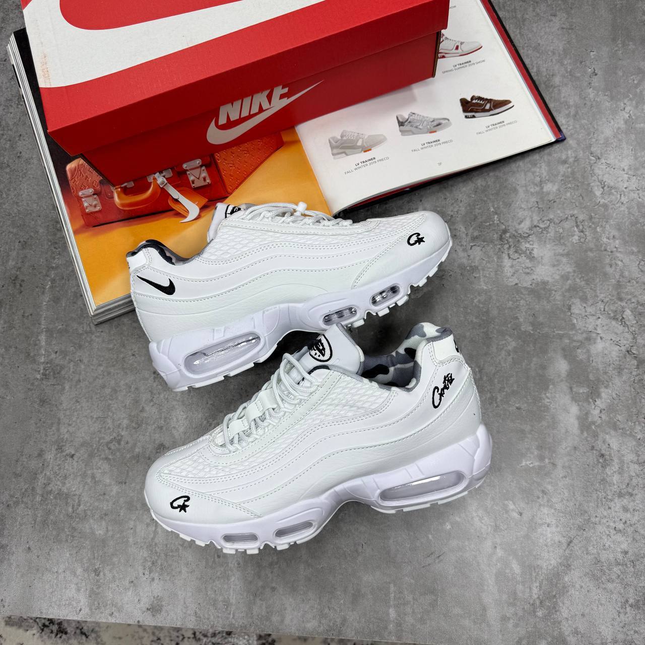 Nike Air Max 95S x Corteiz "White" Mens Trainers Best Sale UK Reps AAA Quality