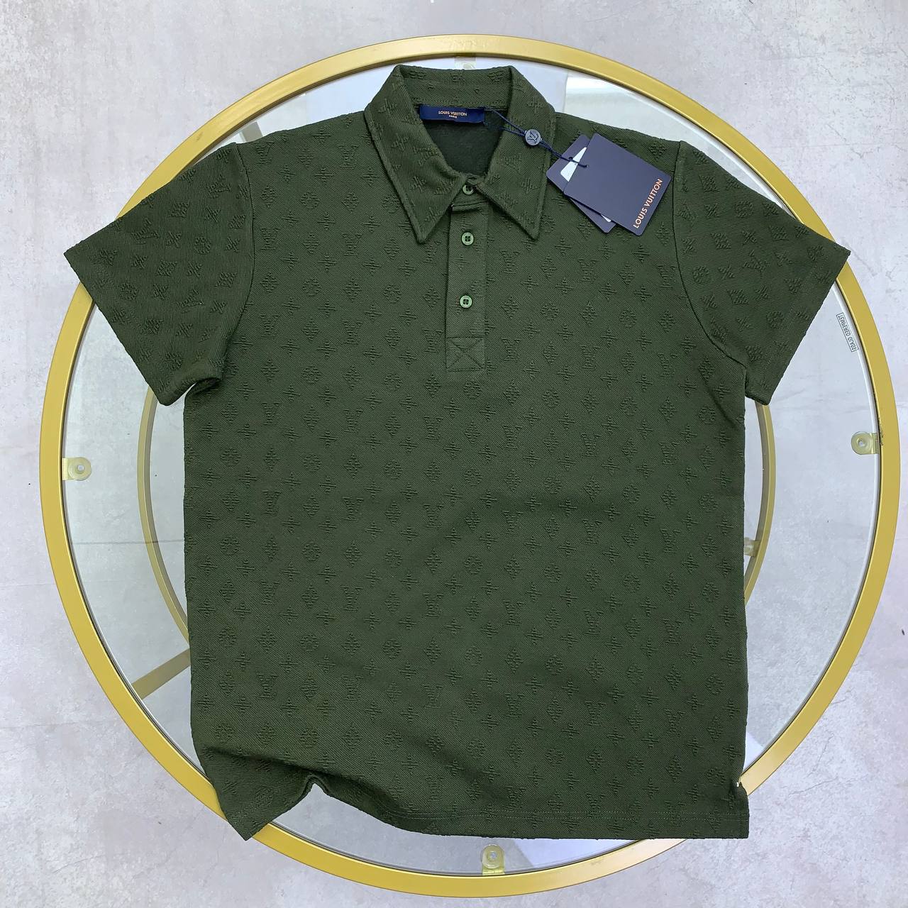 Louis Vuitton LV Monogram Polo Shirts for Mens in Multiple Colors UK Reps AAA Quality