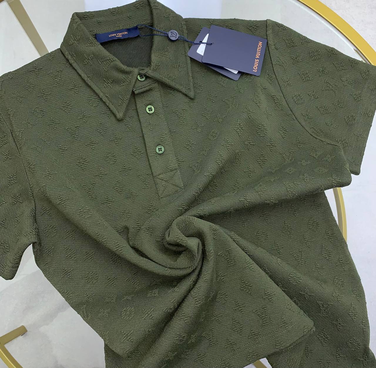 Louis Vuitton LV Monogram Polo Shirts for Mens in Multiple Colors UK Reps AAA Quality