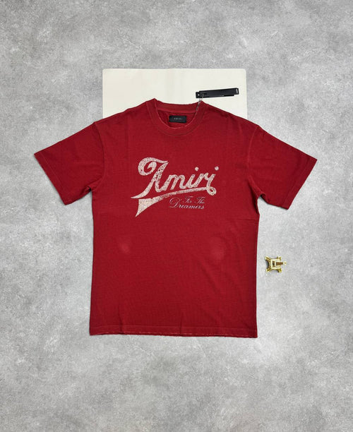AMIRI GOOD LIFE Tee Featured Logo-Printed Cotton T-shirts Mens in Multiple Colors UK Reps AAA Quality