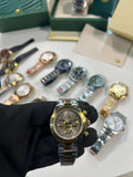 Rolex Daytona Grey Dial Two Tone Bracelet Men's Watch AAA Quality UK Reps