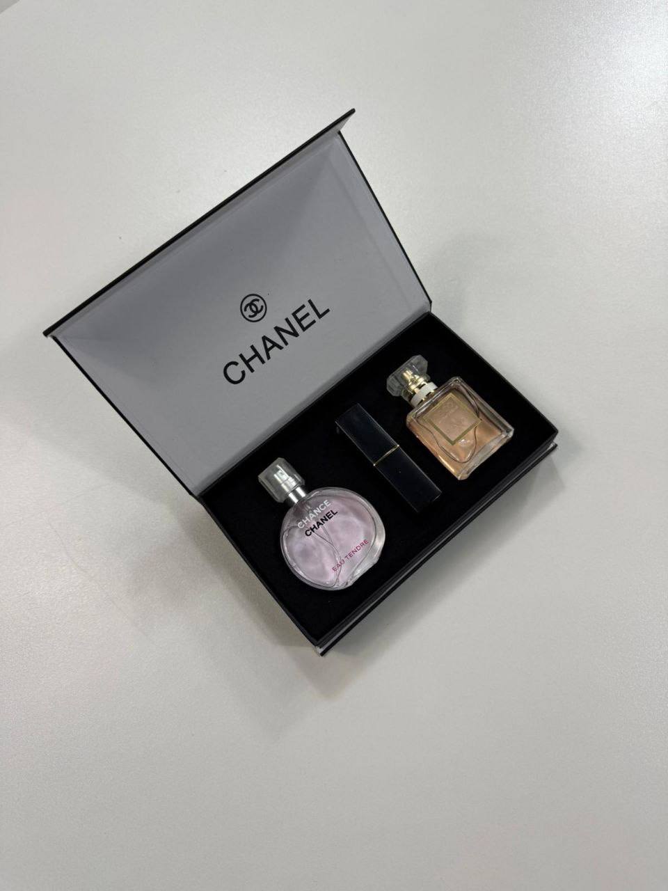 Chanel 3 in 1 Makeup Perfume Giftset Womens UK Reps AAA Quality