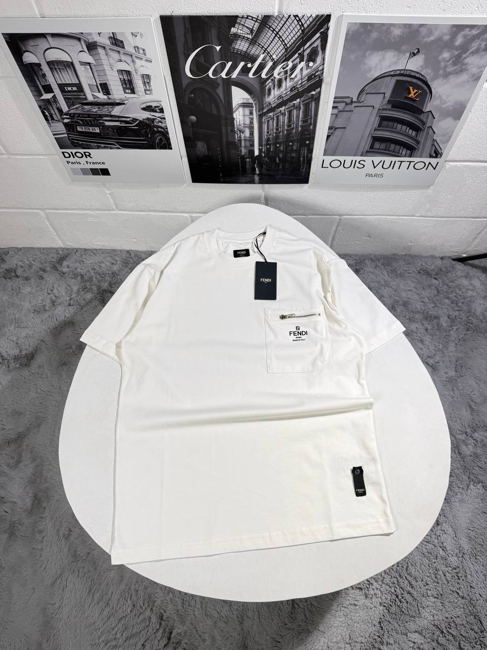 Fendi Monogram T-Shirts Mens in Multiple Colors Best Sale UK Reps AAA Quality