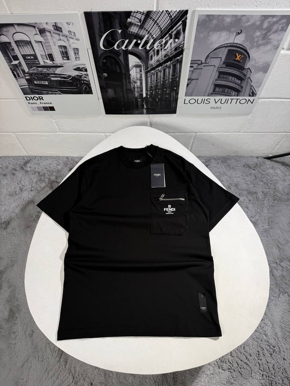 Fendi Monogram T-Shirts Mens in Multiple Colors Best Sale UK Reps AAA Quality
