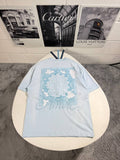 Amiri Bandana Patch T-Shirts Mens in 2 Colors Best Sale UK Reps AAA Quality