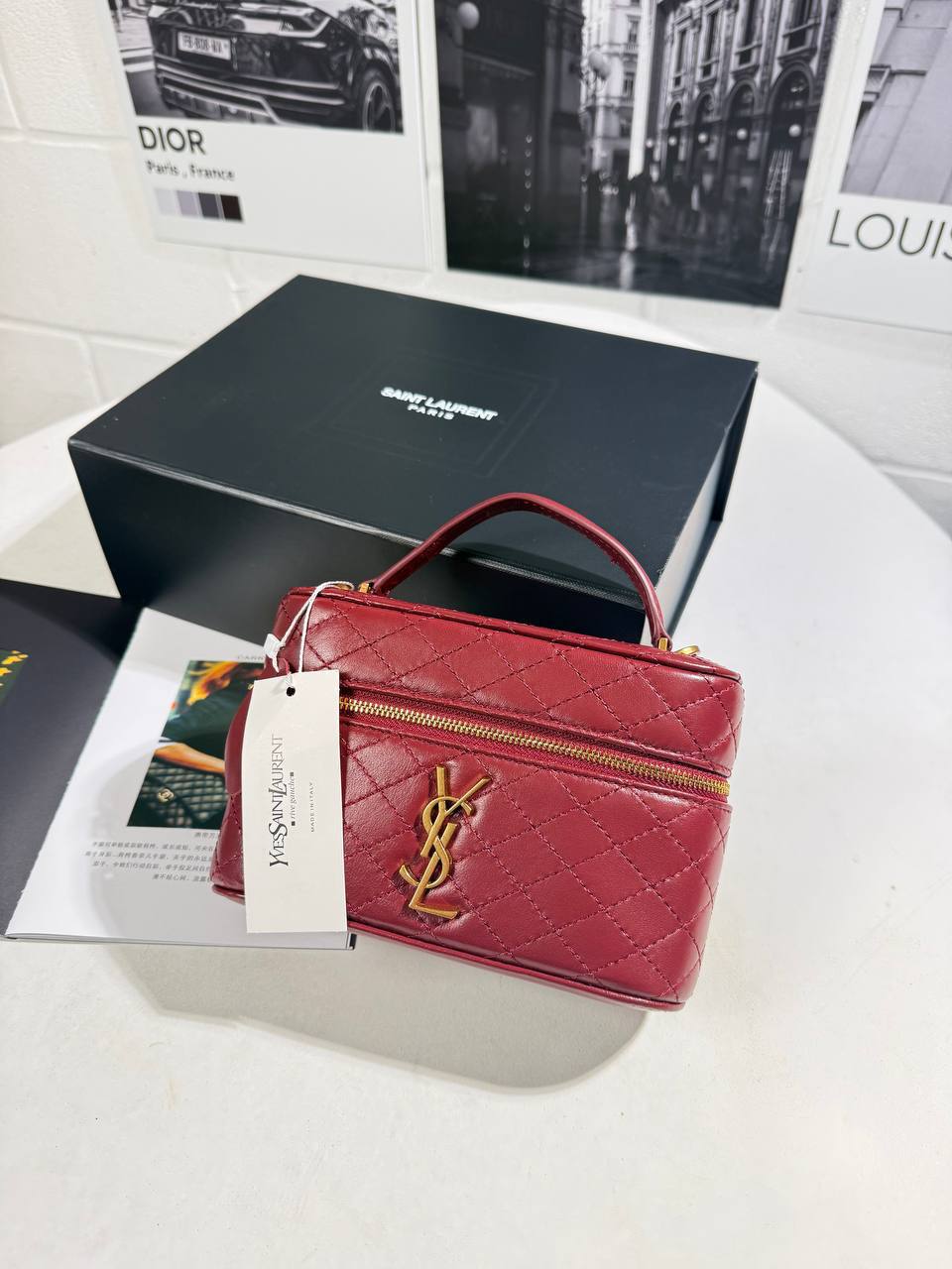 Saint Laurent Gaby Womens Bag Red UK Reps AAA Quality