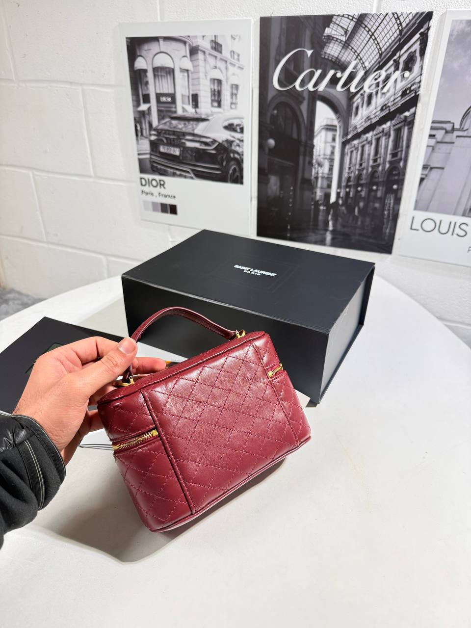 Saint Laurent Gaby Womens Bag Red UK Reps AAA Quality