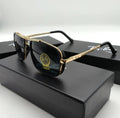 Ray Ban Men's Sunglasses Metal Frame in Golden/ Black UK Reps AAA Quality