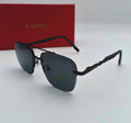 Cartier Men's Sunglasses Metal Frame in Black UK Reps AAA Quality