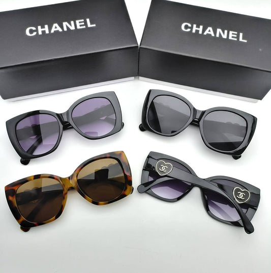 Chanel Eyewear Plastic Cat Eye Sunglasses Womens in Multiple Colors UK Reps AAA Quality