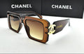 Chanel Plastic CC Square Brown Frame Sunglasses Womens UK Reps AAA Quality