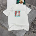 Givenchy Regular Fit 4G Logo Graphic T-Shirt Mens in 2 Colors Best Sale UK Reps AAA Quality