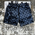 Louis Vuitton Logo Embroidered Fashion Swim Shorts Mens in 2 Colors Best Sale UK Reps AAA Quality