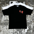 Off-White Red Floral Design T-Shirts Short Sleeve Tee Mens UK Reps AAA Quality