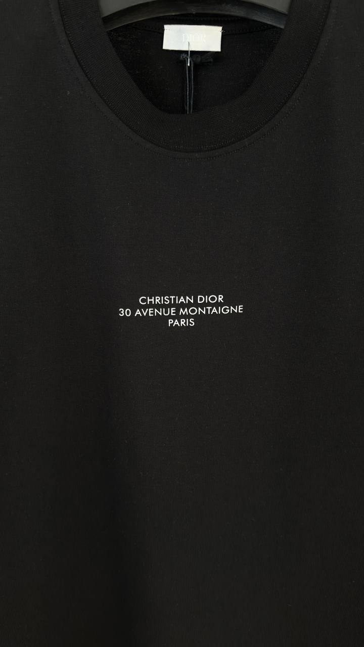 Christian Dior Montaigne Short Sleeve T-Shirts Mens in 2 Colors Best Sale UK Reps AAA Quality
