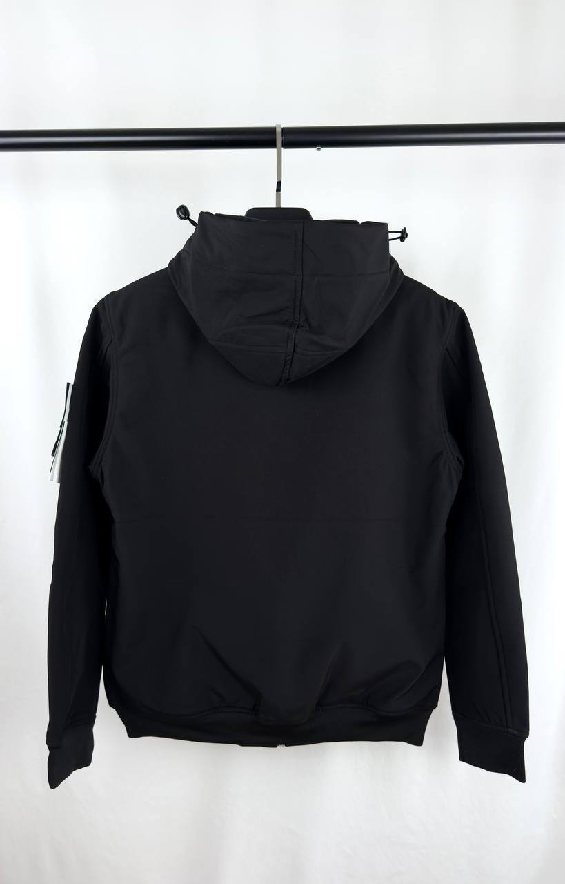 Stone Island Light Soft Shell Logo Patch Jacket Mens in Multiple Colors Best Sale UK Reps AAA Quality