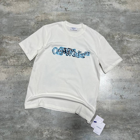 Off-White Cloudy Arrow Skate T-Shirt in 2 Colors UK Reps AAA Quality