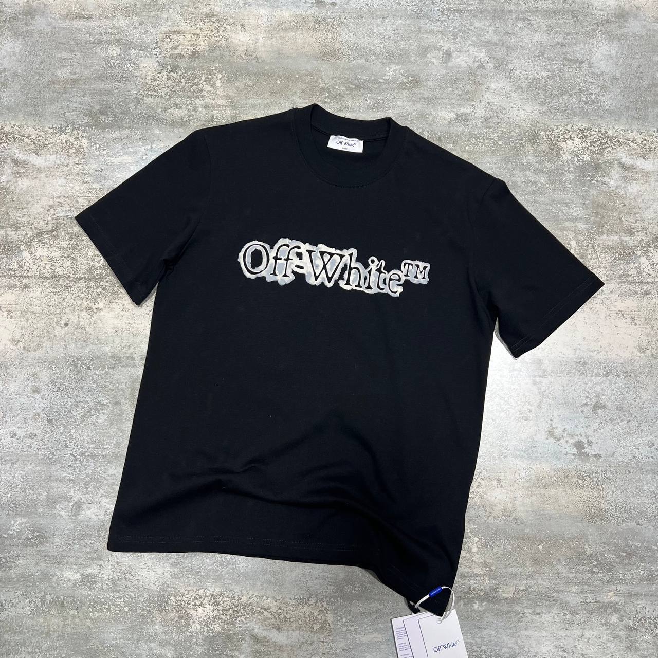 Off-White Cloudy Arrow Skate T-Shirt in 2 Colors UK Reps AAA Quality