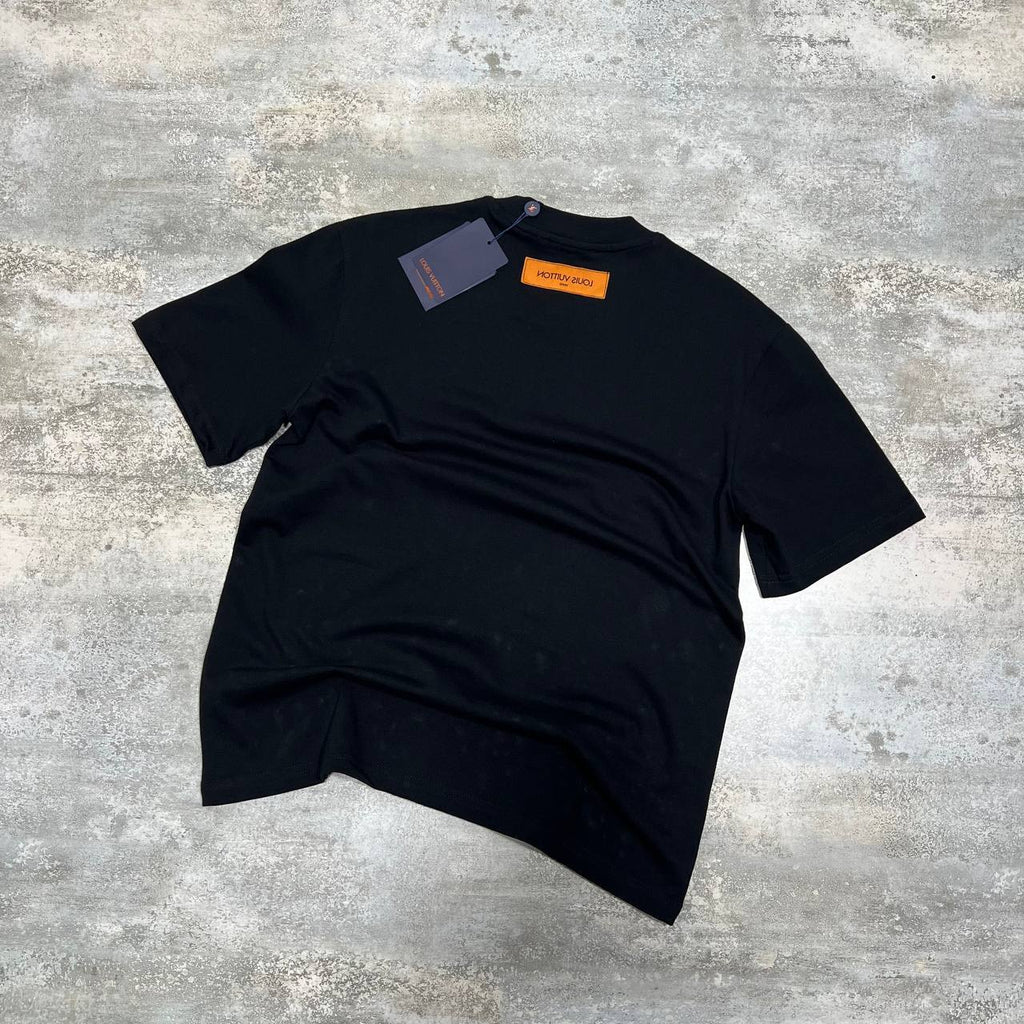 Louis Vuitton Multi-Color Monogram T-Shirt Mens in 2 Colors UK Reps AAA Quality