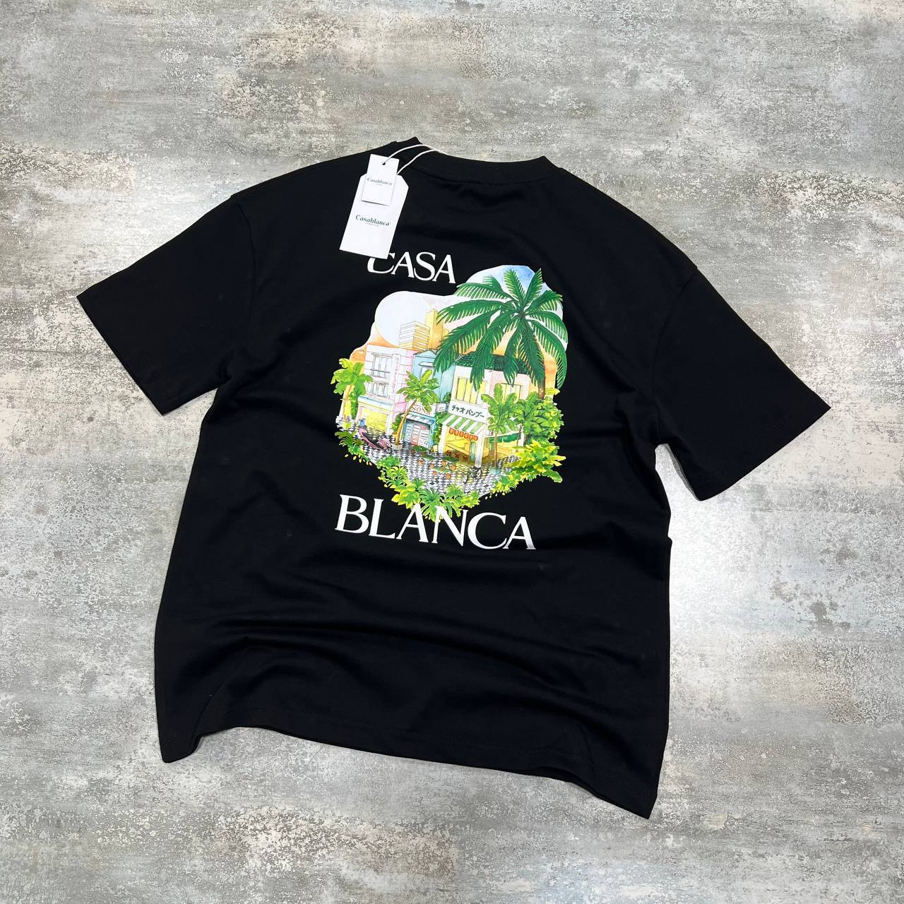 Casablanca Tropical Arch Men's T-Shirt in 2 Colors UK Reps AAA Quality