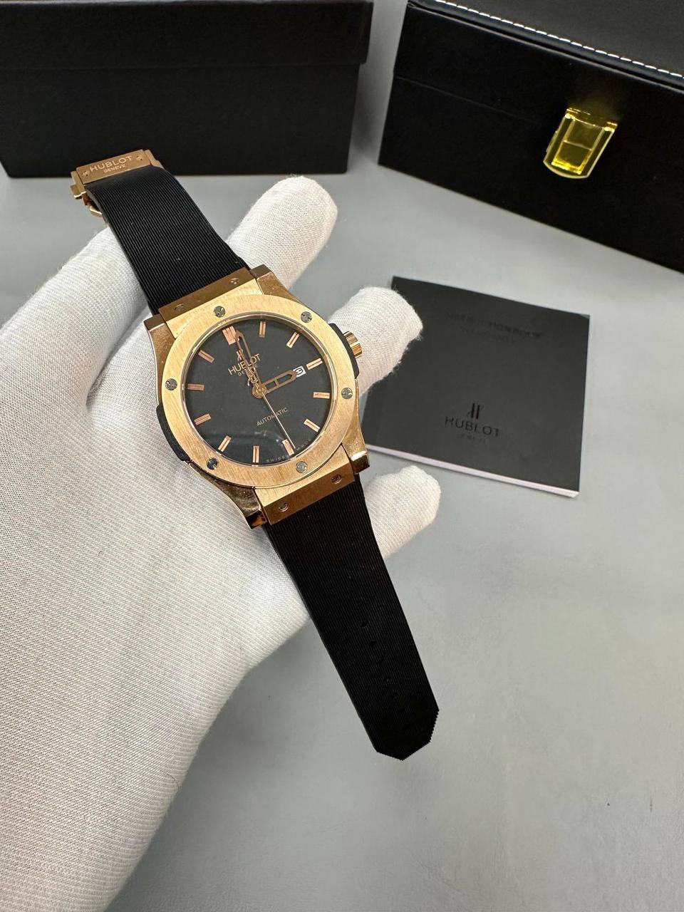 Hublot Classic Fusion King Gold Mens Watches UK Reps AAA Quality
