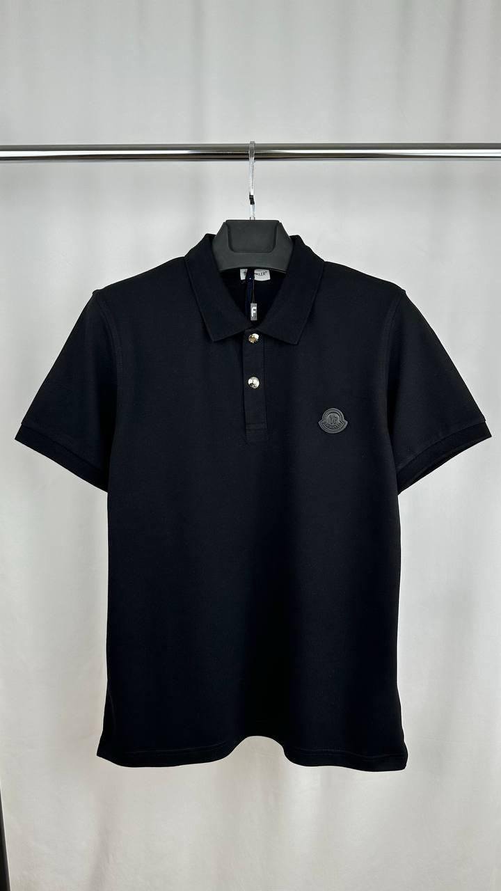 Moncler Logo Patch Cotton Piquet Polo Shirt in Multiple Colors UK Reps AAA Quality