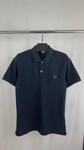 Moncler Logo Patch Cotton Piquet Polo Shirt in Multiple Colors UK Reps AAA Quality
