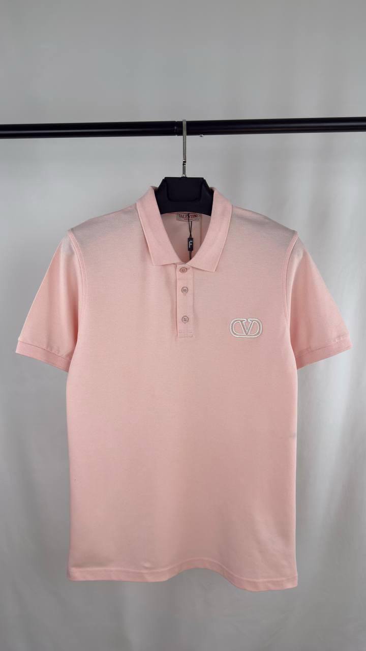 Valentino Garavani VLogo Signature Polo Shirts in Multiple Colors UK Reps AAA Quality