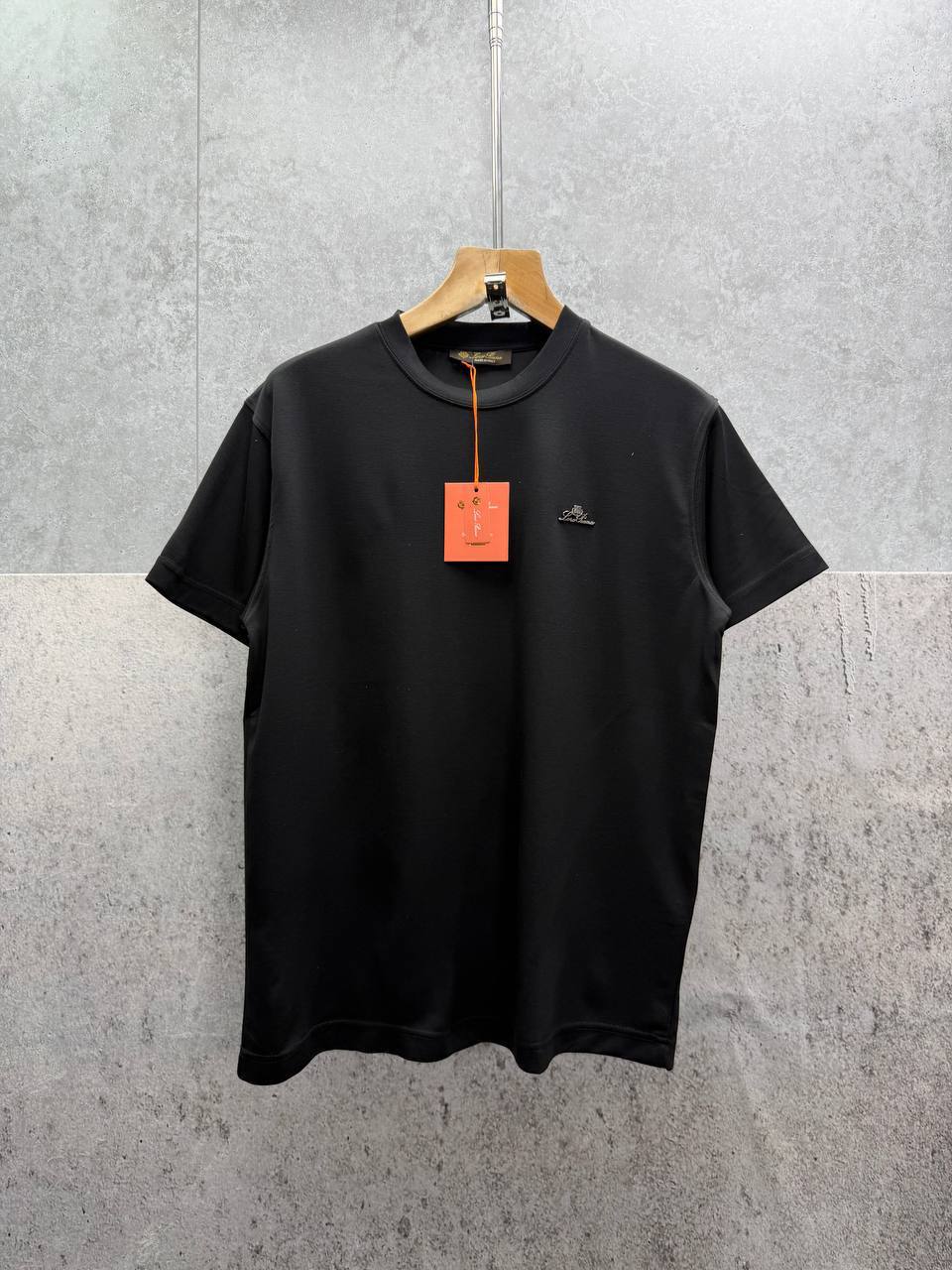 Loro Piana Logo-Embroidered T-shirts Mens in Multiple Colors UK Reps AAA Quality